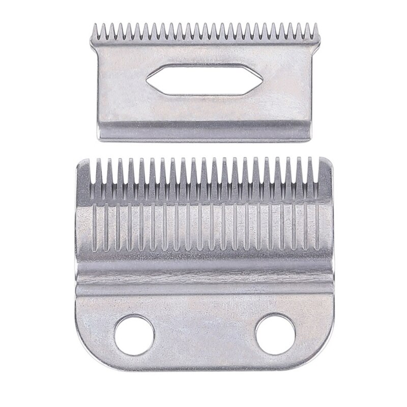 1set Stainless Steel Detachable Clipper Blades with 2 Hole Replacement Blade Accessories