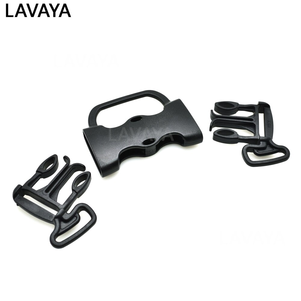 1pcs 25mm Webbing Bag Accessories Woven Tape Sewing Side Release Buckle Plastic for Backpack Straps