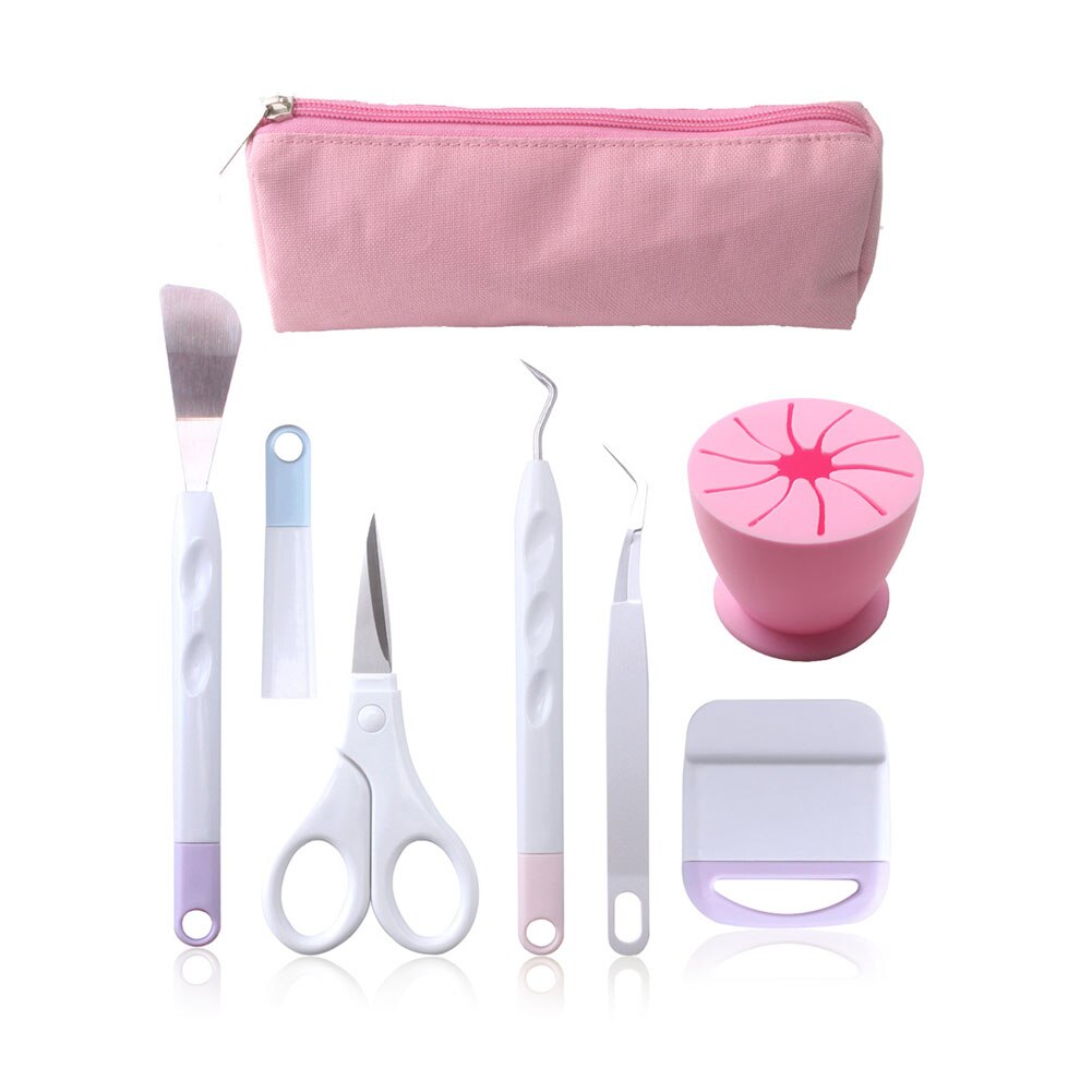 7/8/9pcs Weeding Kits Craft Vinyl Weeding Tools Set Precision Craft Vinyl Tools Kit For Cricut/Silhouette/Siser/Oracal: C