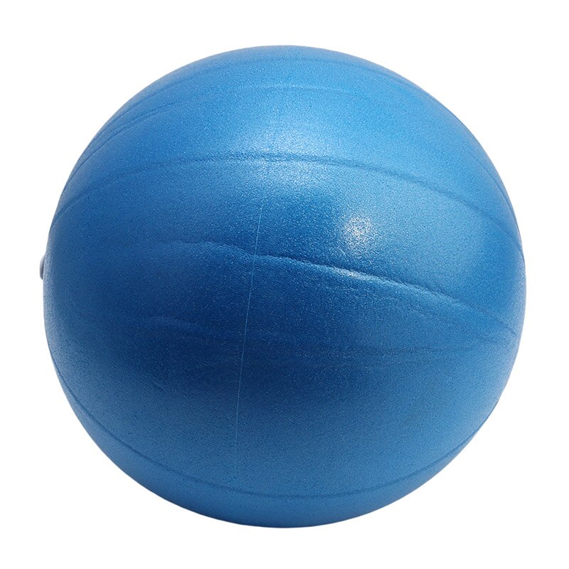 25CM Bola de Yoga ejercicio de gimnasia Fitness Pilates Bola de ejercicio de equilibrio gimnasio Fitness Yoga balón para Core Entrenamiento de interior Bola de Yoga: blue