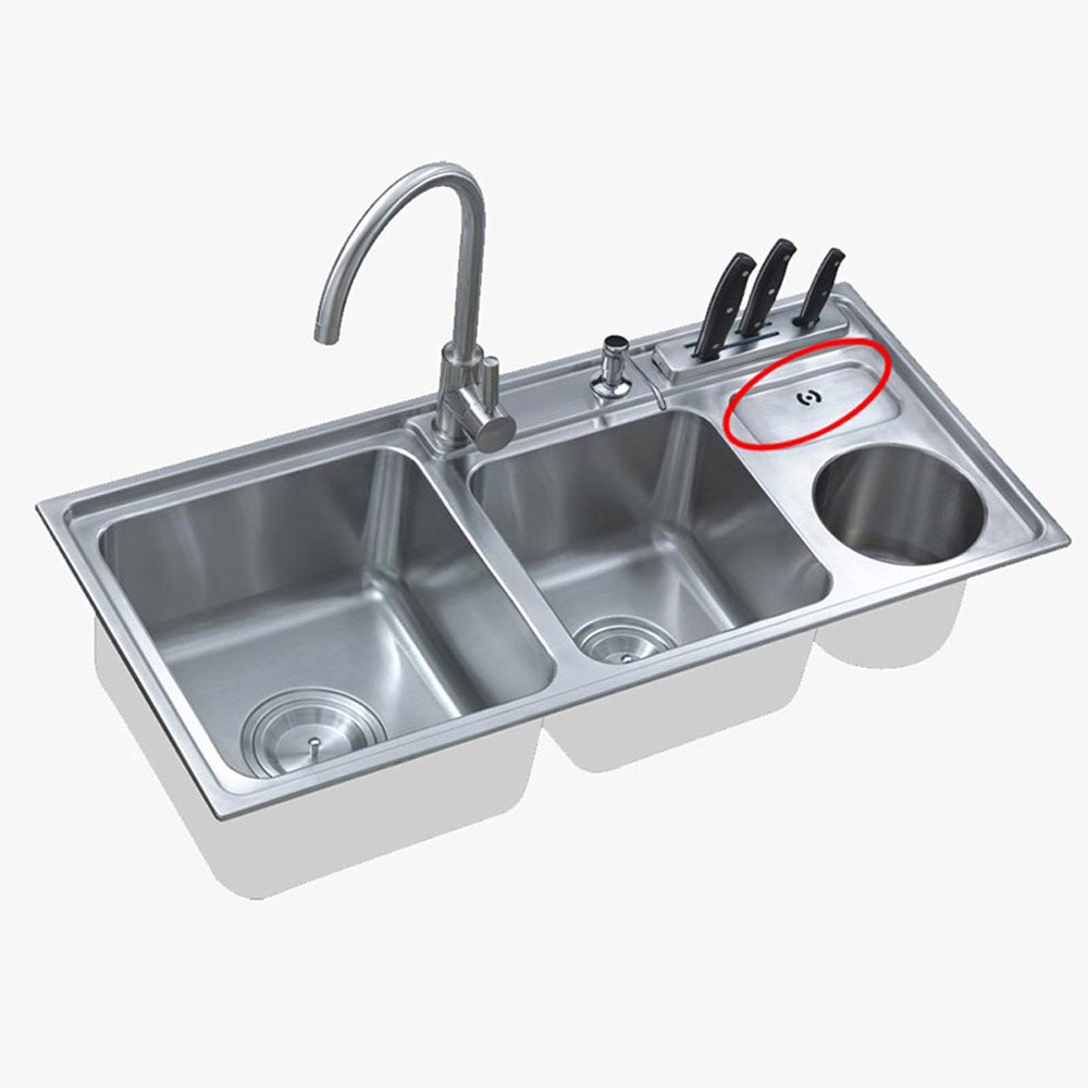 Talea Sink Upside Drainage Round Overflow with hose Sink Overflow Joint use to kitchen or bashroom Basin accessories