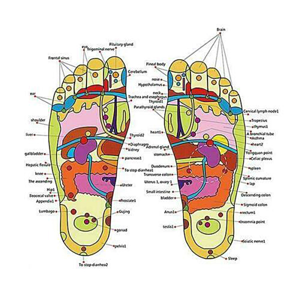 Acu-point pantoufles accupression Massage pied masseur tongs sandales pour femmes hommes chaussures femme homme directe
