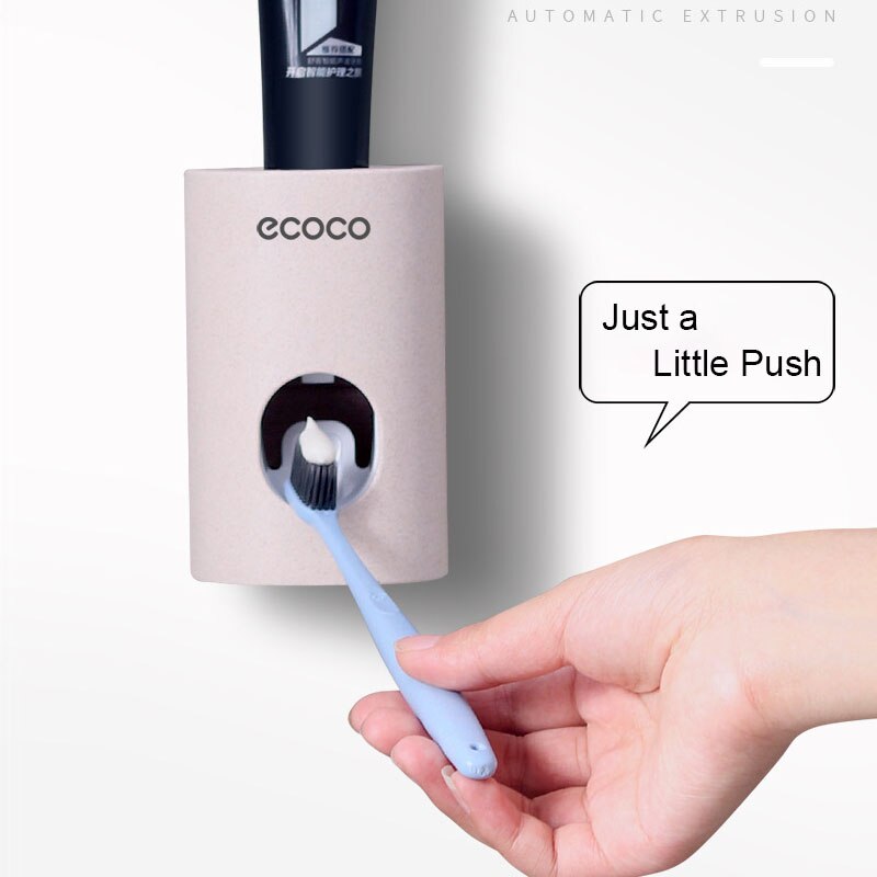 Automatic Toothpaste Dispenser No punching Waterproof Toothbrush Storage Organizer Holder Bathroom Storage Accessories