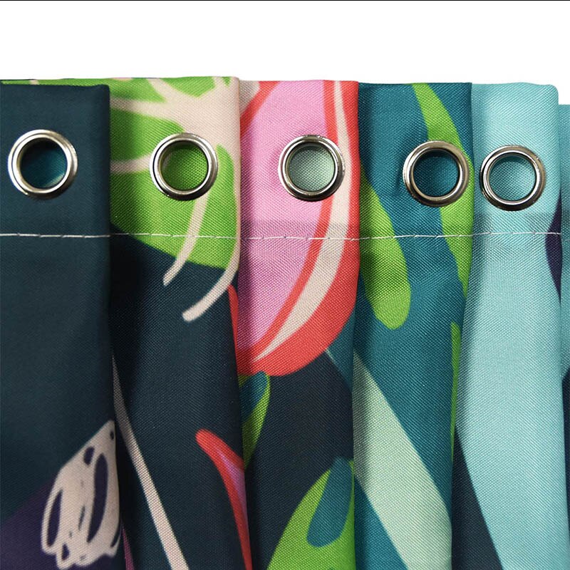 180x180cm vert plantes en pot rideau de douche pour salle de bain imperméable imprimer Cactus succulentes rideau de bain avec 12 crochets