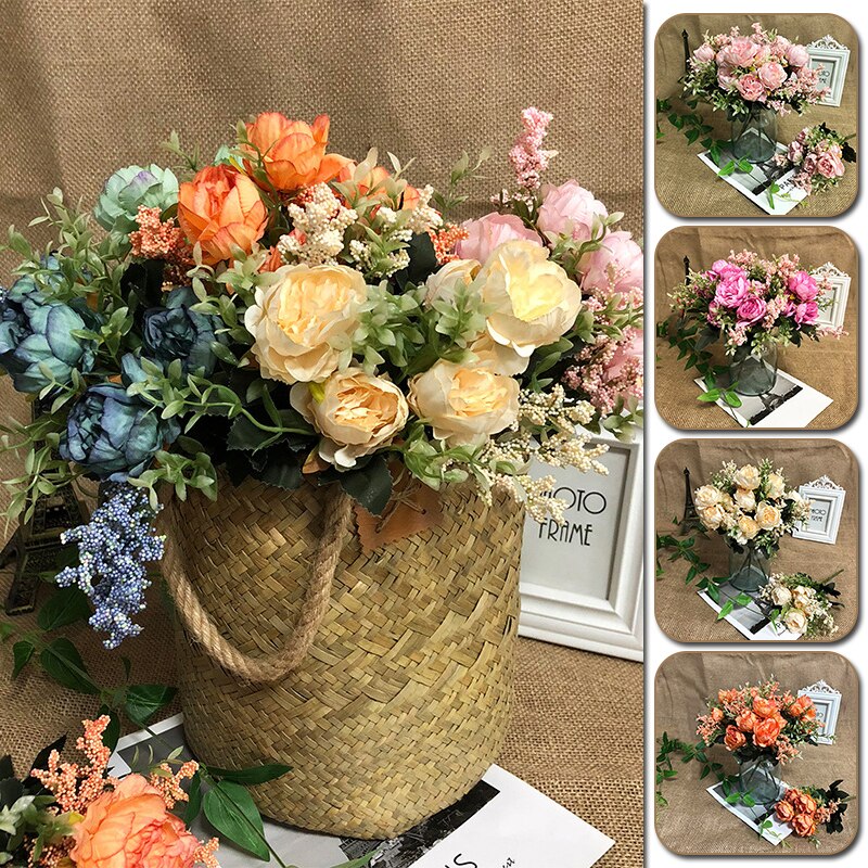 1Pc Kunstmatige Pioen Bloemen 32Cm Bloemen Boeket Vicedeal 1pc-kunstmatige-pioen-bloemen-32cm-bloemen-boeket-vicedeal