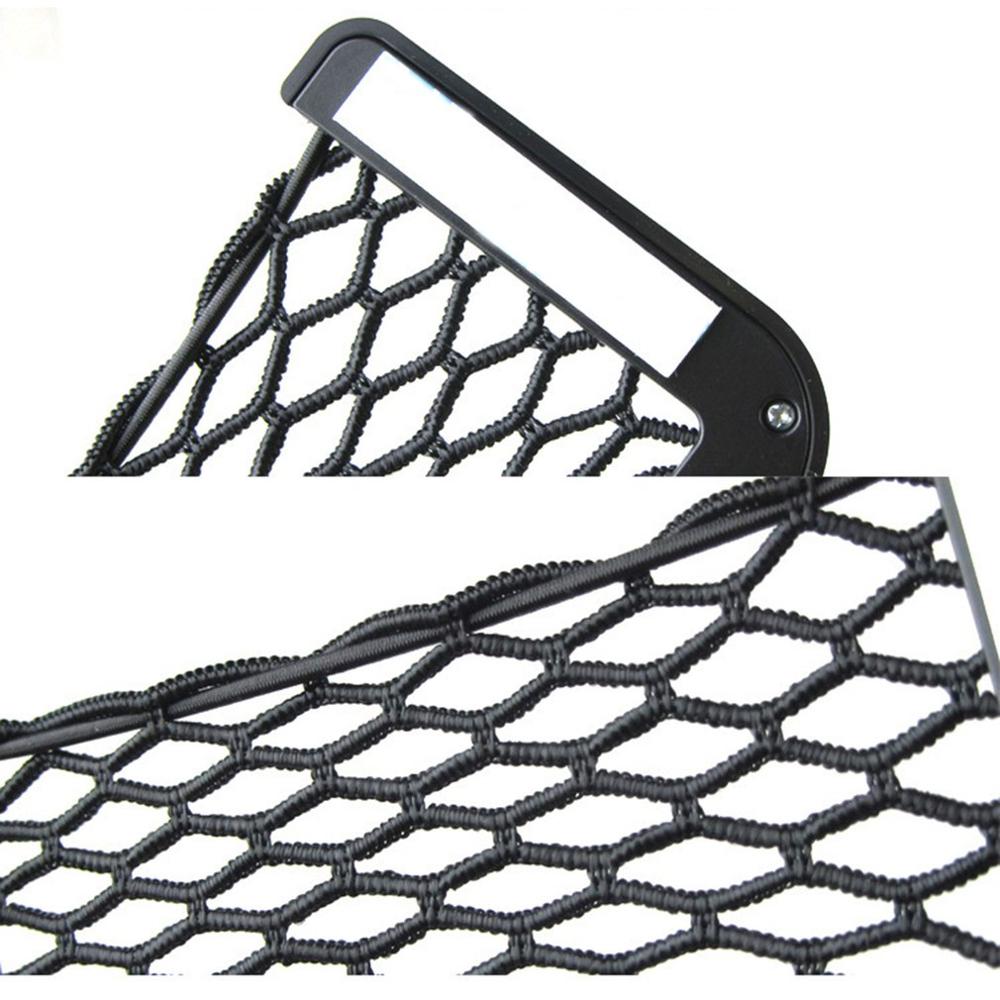 Universele Auto Opslag Netto Pocket Auto Creatieve Netto Zak Auto Levert Auto Mesh Mobiele Telefoon Puin Opbergtas