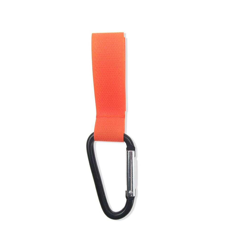 2 stks/partij 2Pcs Boodschappentas Kinderwagen Haak voor Rolstoel Wandelwagen Karabijnhaak Clip Kinderwagen Tas Haken: Orange