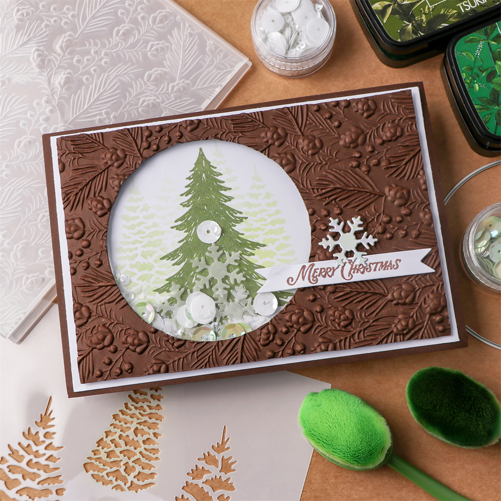 Carpeta en relieve 3D, materiales para álbum de recortes, suministros DIY, manualidad para , arte Deco, flor, álbum de fotos, fondo, fabricación de tarjetas de felicitación