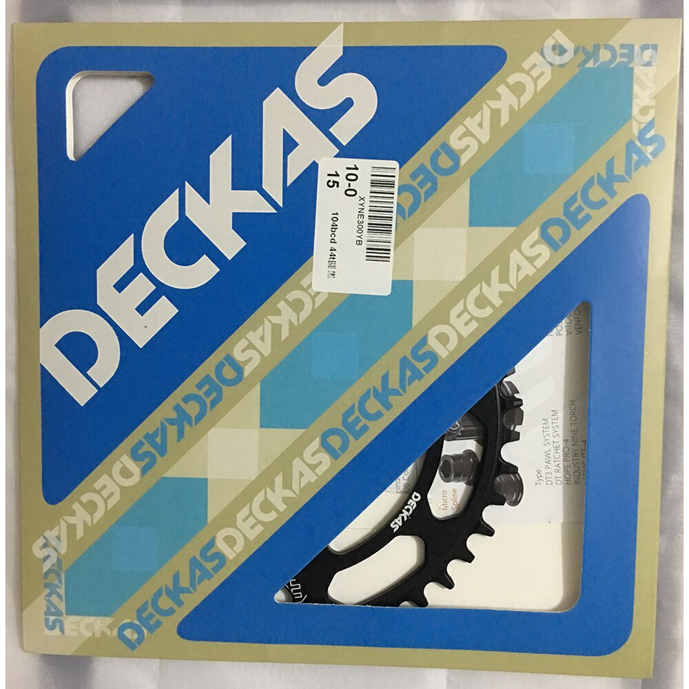 Deckas-platos y bielas angostos y anchos para bicicleta de montaña, platos y bielas de 44 T, 46 dientes, 46 T, 44 T, 104, BCD