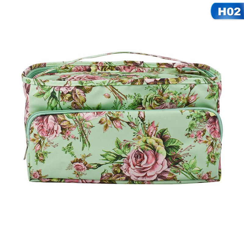 Sac de rangement carré en laine, étui de rangement pour fil à crochet, sac de rangement de style pastoral pour accessoires de couture, rangement de chambre à coucher: H02