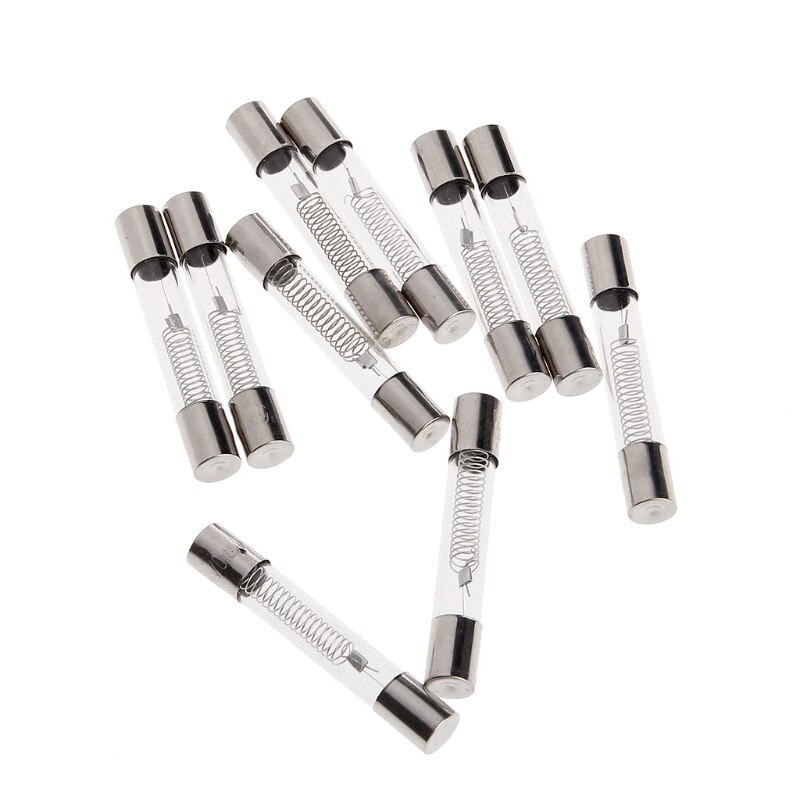 thumbnail image 2 of 2x 0.8A 800mA 5kV 6x40mm Glass Fuse – Fast-Acting Microwave Oven Fuse – US Shipping 2 of 6
