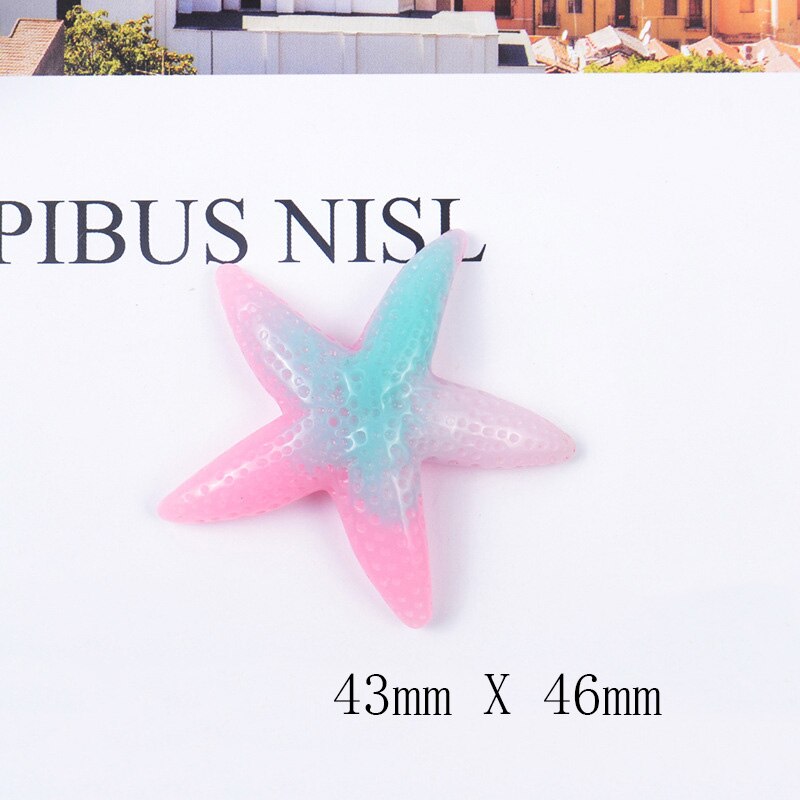 Symphony Charms for Slime DIY Candy Polymer Bead Filler Addition Slime Accessories Toys Lizun Modeling Clay Kit for Children: Starfish