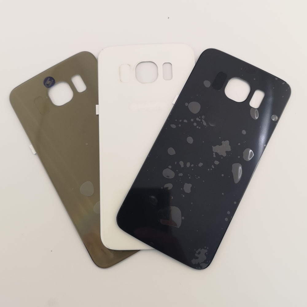 Rear Housing Case For Samsung Galaxy S6 G920 G920F SM-G920F G9200 3D Glass Battery Back cover + Adhesive Sticker