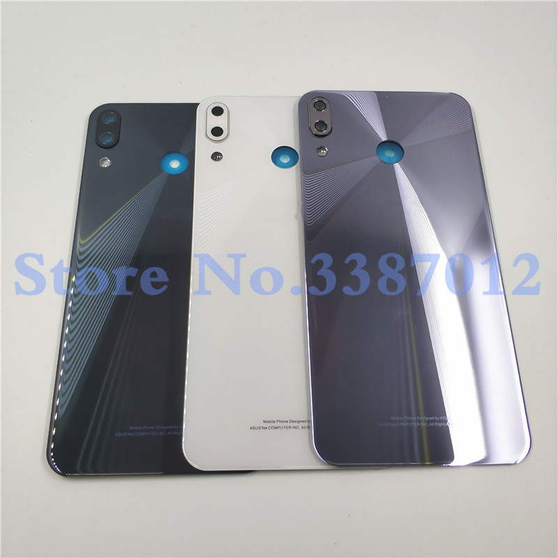 Back Cover for Asus Zenfone 5 ZE620KL / 5Z ZS620KL - 6.2 inch Glass Housing Panel with Camera Lens