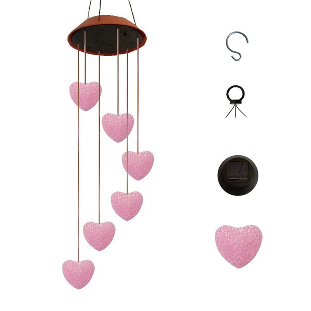 Solar Tuinverlichting LED Verlichting Opknoping Tuin Tuin Decoratie Verlichting Elektrische Windgong LED Verlichting Home Decoratie Gereedschappen: 01