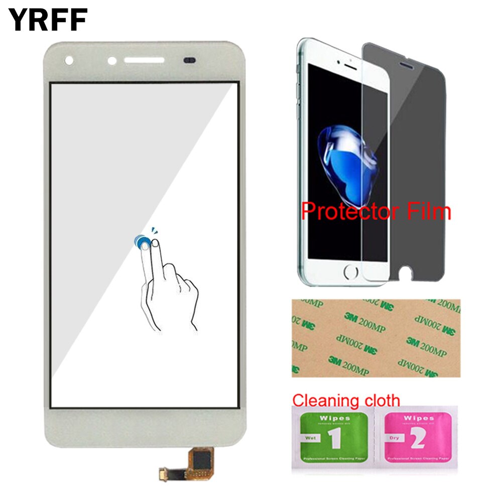 5 ''Touch Screen Voor Huawei Honor 5A Y5 II 2 Y5II CUN-L01 LYO-L21 Touch Screen Glas Digitizer Panel Sensor protector Film