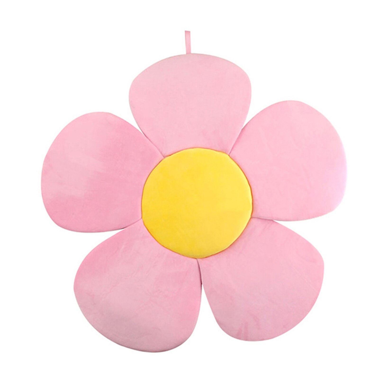 Flor de baño de bebé bañera infantil cojín suave soporte tumbona de fácil secado y antideslizante Mat JA55: Rosa