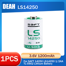 1Pcs 3.6V Saft 14250 LS14250 TL-5902 1/2AA Lithium Batterij LS14250 Voor Plc Elektronische Apparatuur Water Gas meter Primaire Batterij