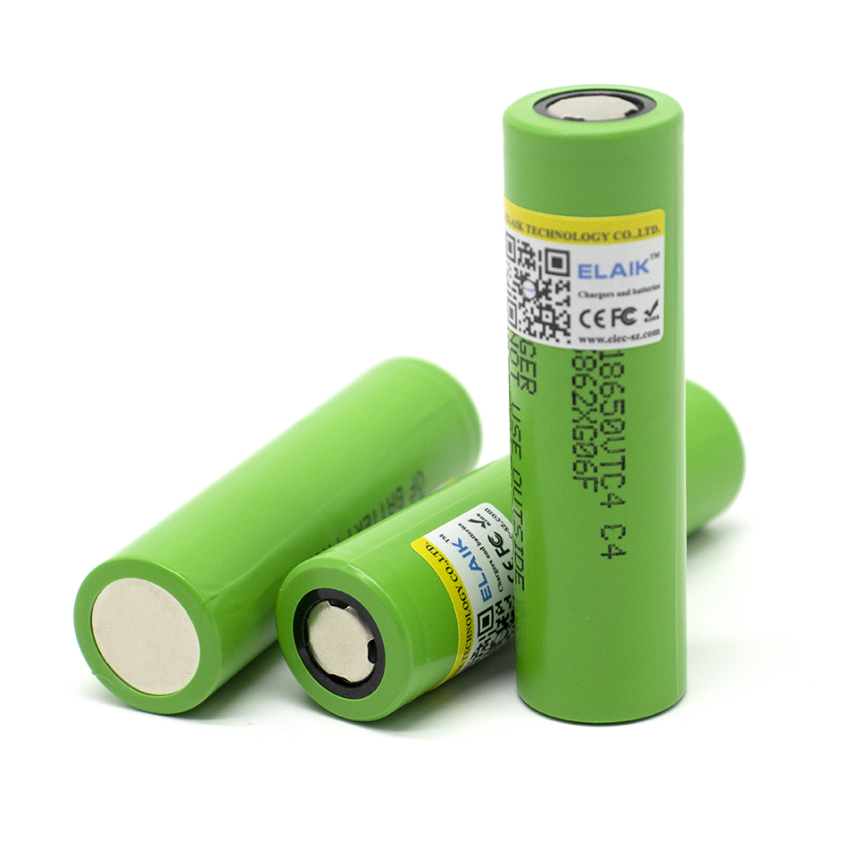 100% Original 3.6V 18650 VTC4 2100mAH Lithium Rechargeable Battery US18650VTC4 30A Discharge for Flashlight Toys