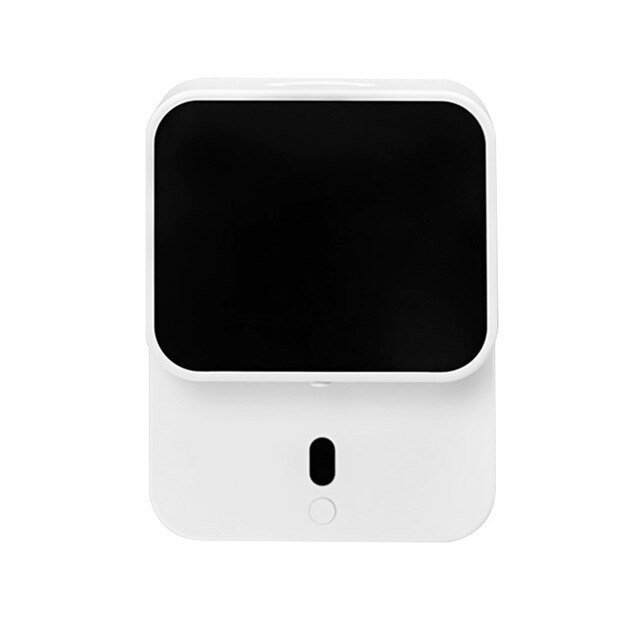 Automatic Induction Foaming Hand Washer LED Display Screen Washing Machine Infrared Sensor Soap Dispenser For Bathroom Wall: White