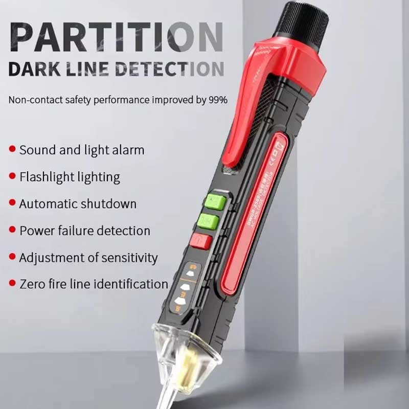 Elektrische pen Hoge precisie geïnduceerde elektrische tester Pen Electroprobe Schroevendraaier Sonde Lichtspanningstester Detector Testpen