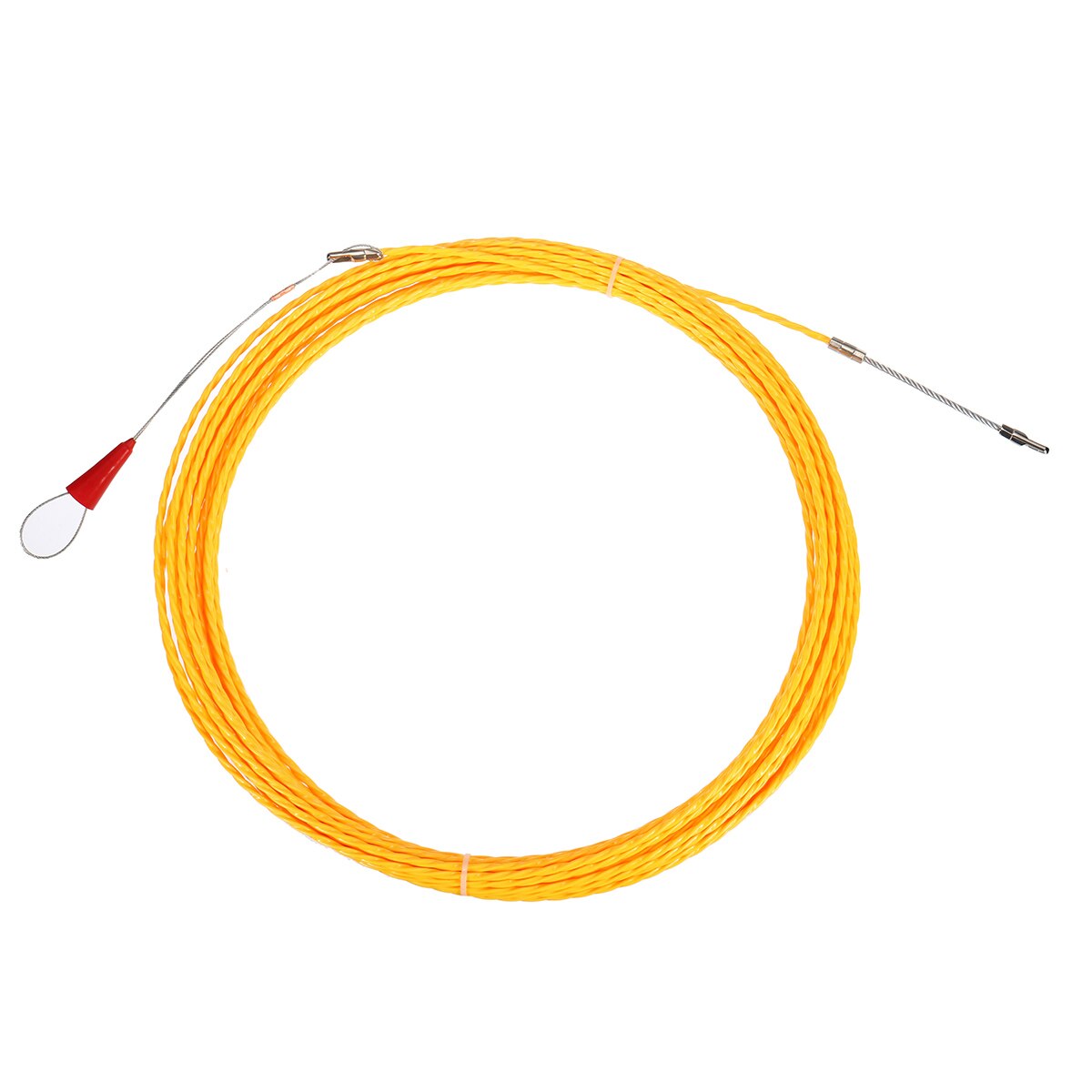 Professionele 3/4Mm 10/20/30M Glasvezel Elektrische Kabel Tape Leiding Duct Kabel Push Puller gereedschap Wiel Duwen Voor Bedrading Instal