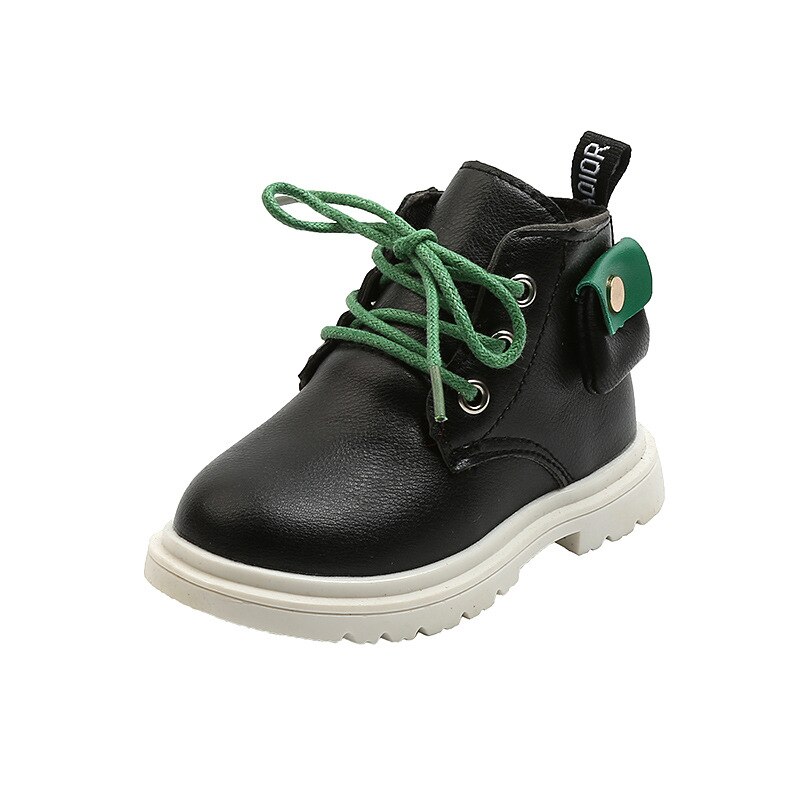 Baby Jongens Meisjes Laarzen Kids Soft Leather Bodem Martin Laarzen 1-6 Jaar Kinderen Herfst Winter Mode Schoenen sneakers