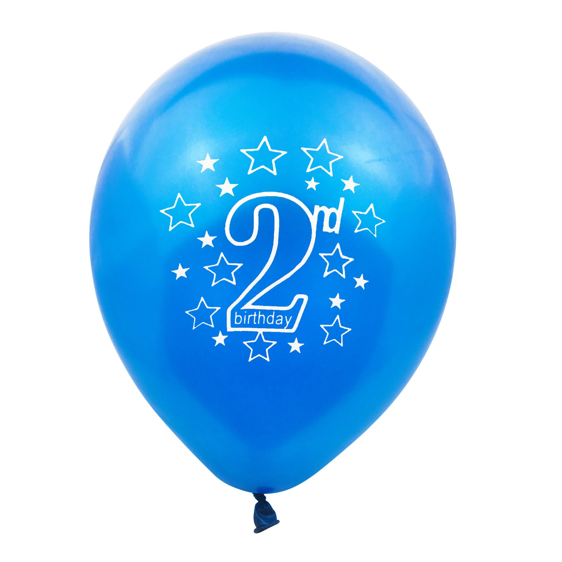 10Pcs 12 Inch Tweede Verjaardag Latex Ballonnen Decoratie Jongen Meisje 2 Jaar Oud Verjaardag Party Anniversary Baby Shower Benodigdheden