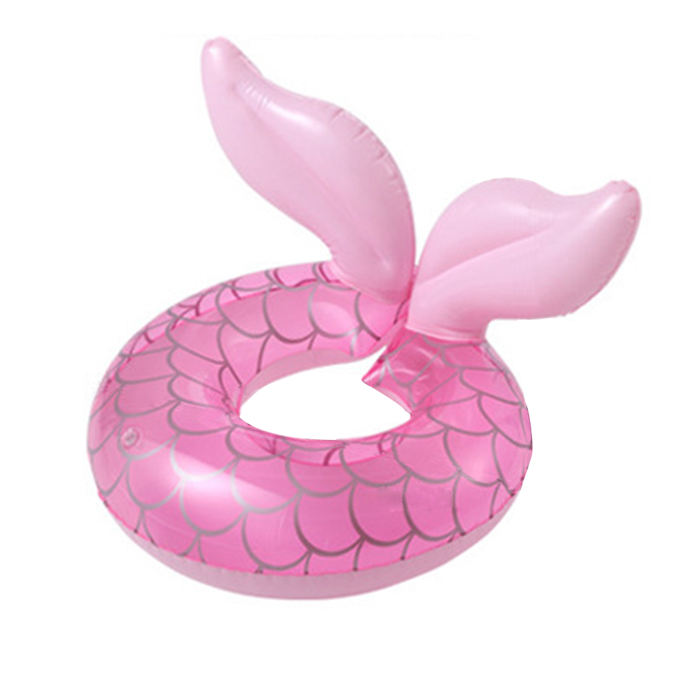 Inflatable Pink Swimming Rings Seat for Kids Children Floating Swimming Circle Beach Party Water Toys Pool Accessories: B