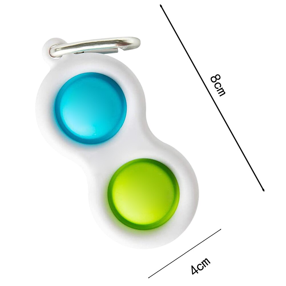 Fidget Toys giocattoli per il cervello grasso mano antistress per bambini adulti autismo educativo precoce aghi speciali Fidget giocattolo semplice fossetta