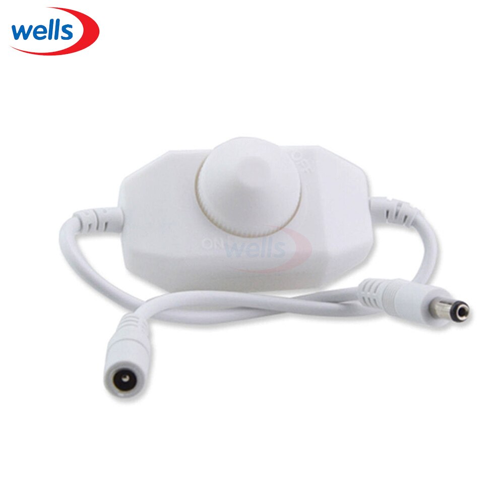 DC 12V 24V Mini LED Switch Brightness Adjust Dimmer Single Color LED Strip Light DC Controller