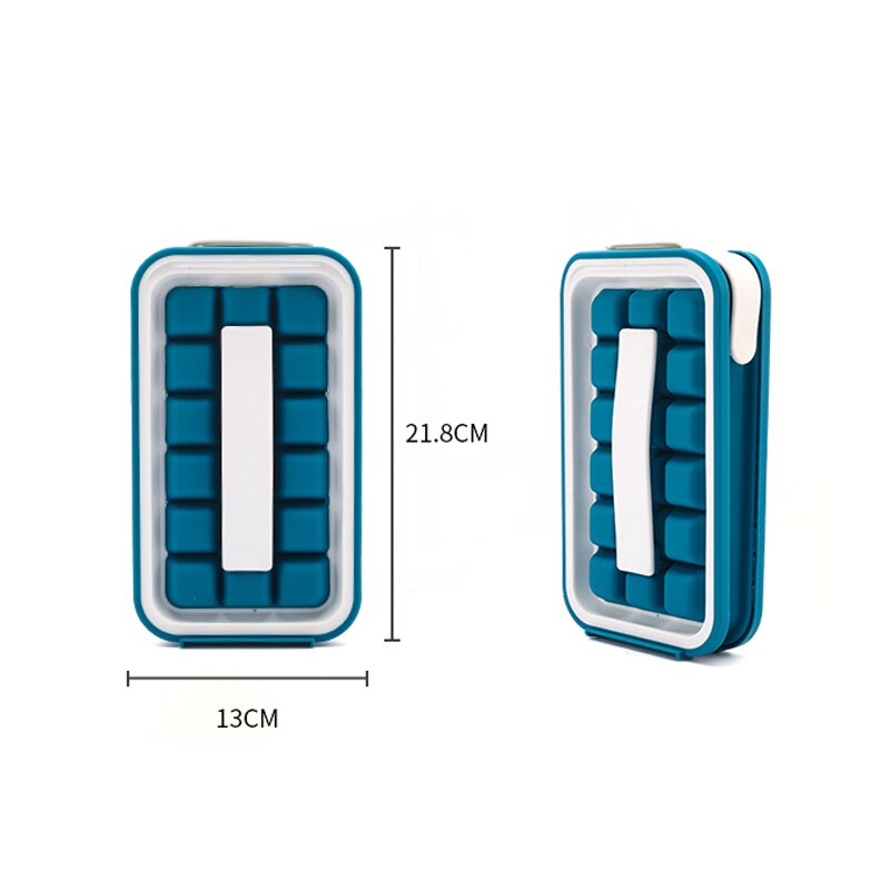 Kreatywny pojemnik na kostki lodu przyrząd robić robienia kulek z lodu czajnik kuchenny akcesoria barowe gadżety 2 w 1 wielofunkcyjny pojemnik