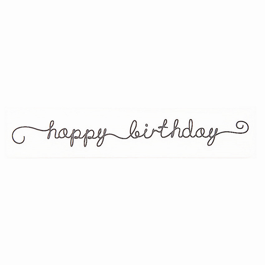 plastic clock template happy birthday craft card making paper card album wedding decoration Embossing folders