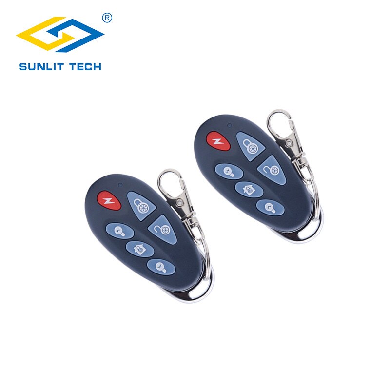 1/2/8pcs Wireless Remote Controller Key Fob for 433MHz Meian Alarm Home Security System ST-VGT ST-IIB ST-V ST-IIIB ST-IVB: Dark Grey