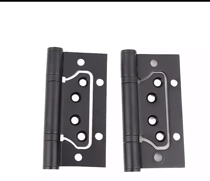 Stainless Steel 4 inch Mater Hinge Various Colours Slotted Wooden Door Bearing Hinge Hardware For Doors or Windows