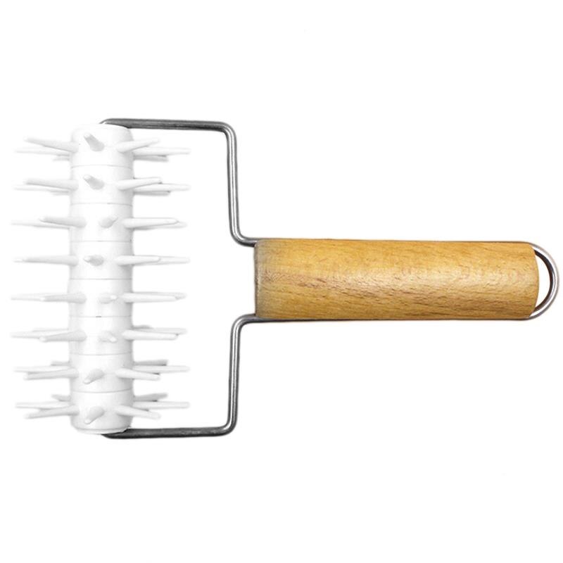 1 PC Plastic Pizza Cutters Wheels Tools Pastry Dough Roller Baking Pie Docker Kitchen Accessories For Christmas Birthday Party