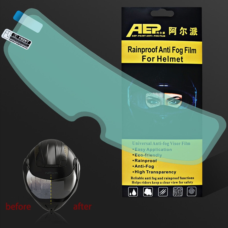 Helm Clear Anti-Fog Fatch Film Universele Motorhelm Lens Fog Slip Films Voor K3 K4 AX8 LS2 Hjc mt Helmen