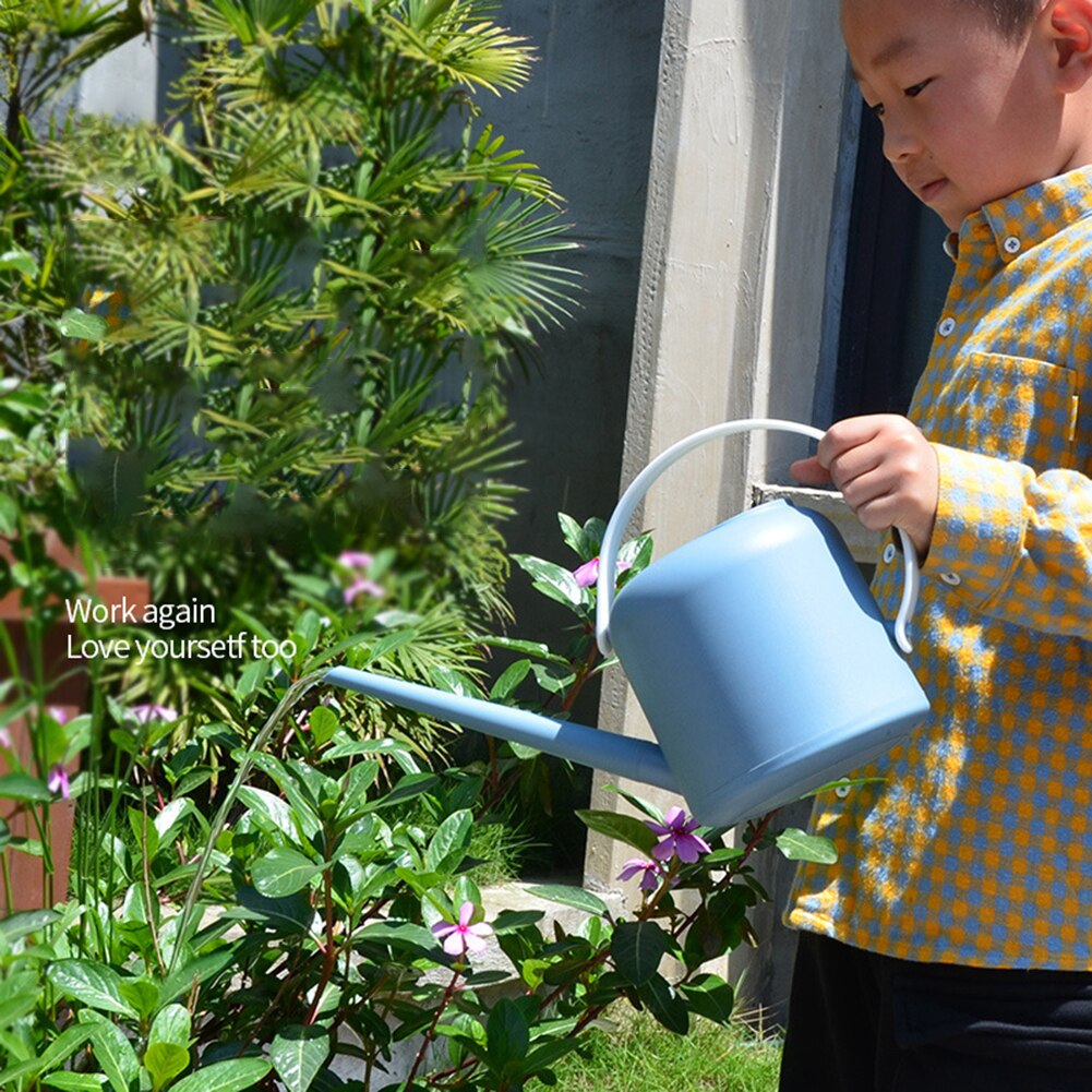 Vintage pp bonsai vandkande pot , 1700ml havearbejde lang tud vandkande lille vandkedel