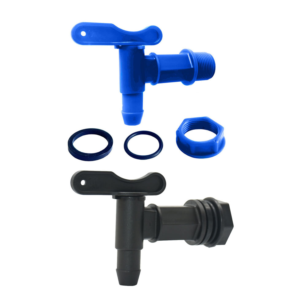 IBC Tank Tap Adapter S60 x 15mm 5/8 "Slangpilaar Sluit Kraan Legering Tank 1000 Liter IBC Tank Klep fitting