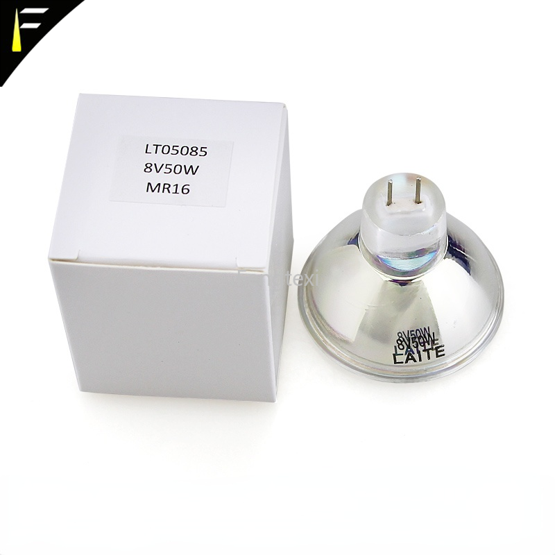 Halogen Lampe Tasse MicroplateReader Birne MK3 EFM 64607 8V 50W Halogen Wolfram Tasse Lampe GZ 6,35 Projektor Lampe zensor Glühbirnen