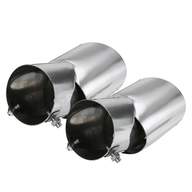 1 Pair Stainless Steel Exhaust Muffler Tail Pipe for Land Range Rover Sport 02-10
