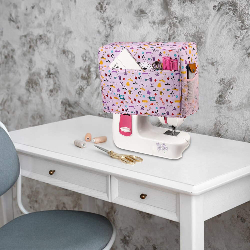 Naaimachine Beschermende Stof Case Zak Naaimachine Accessoires Stofdicht Cover Met Opbergvakken Voor Vrouwen