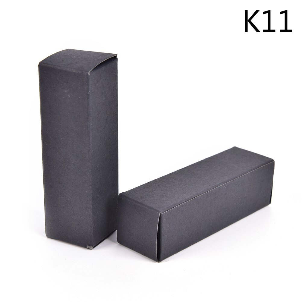 10 Stks/partij Lippenstift Buis Diy Verpakking Doos Lippenbalsem Buis Verpakking Kartonnen Doos Kleurrijke Kraftpapier 25*25*88Mm: K11