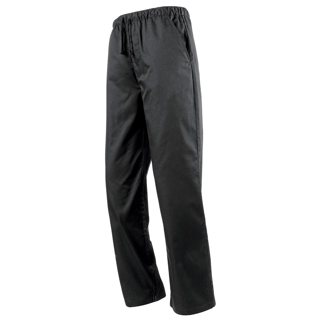 Chef Pants Hotel Working Pants Waiter Overalls Uniforms Pants Cooking Pants: TypeA Black