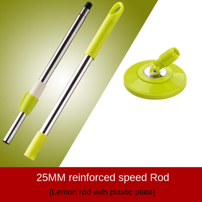 Spin Mop Pole Handvat Vervanging Voor Vloer 360 Graden Roterende Vloer Mop Pole Geen Voetpedaal Versie Handvat Schoonmaken Tool kit