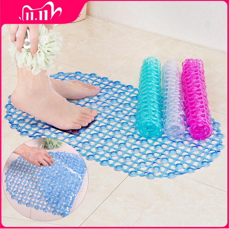 67 x 37cm badmat, badmat, tapijt, toiletmat, douchemat, doorzichtige bubbelmat, veiligheids- en antislipmat, pvc-badmat