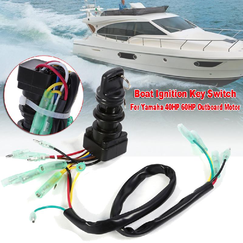 Universele Boot Contactslot Montage Voor Yamaha 40HP 60HP Buitenboordmotor Vervangen 703-82510-42-00/703 -82510-43-00 Marine