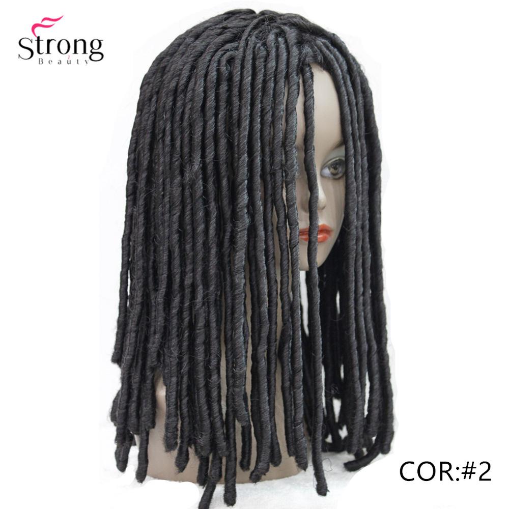 StrongBeauty Twist Haar Viertelnote Zöpfe Perücken Synthetische Dreadlocks Zöpfe Haar Perücke: #2