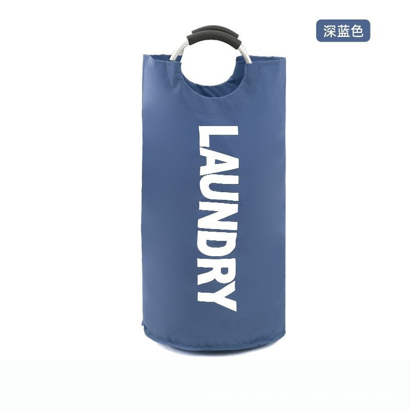 Cesta de almacenamiento de tela sucia para ropa sucia, cubo de almacenamiento de tela sucia plegable de gran tamaño para juguete de lavandería impermeable, 1 ud.: Gris oscuro