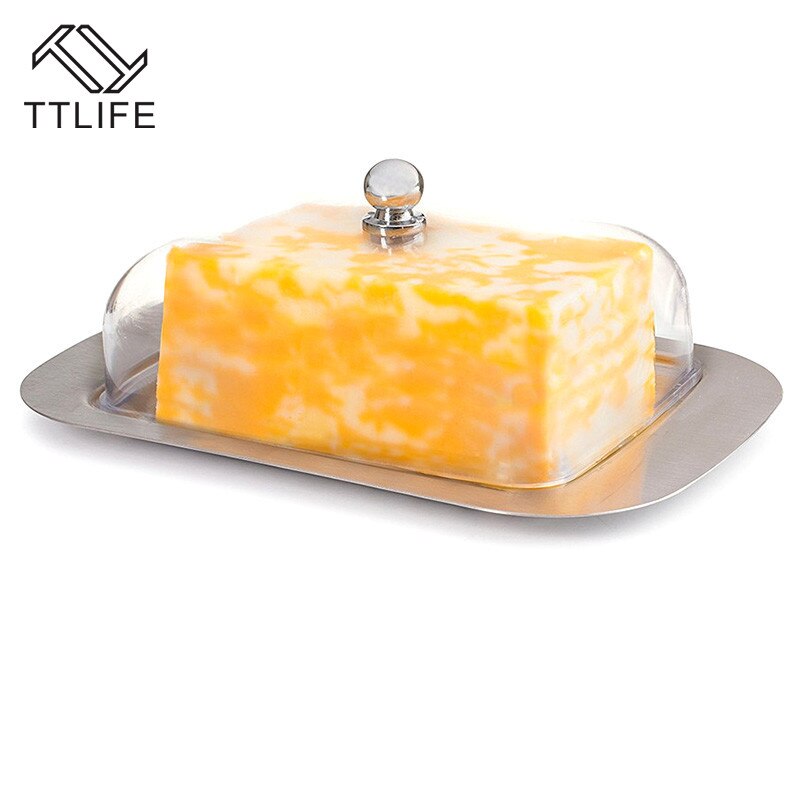 1Pc Stainless Steel Butter Plate Simple Beef Tallow Dish